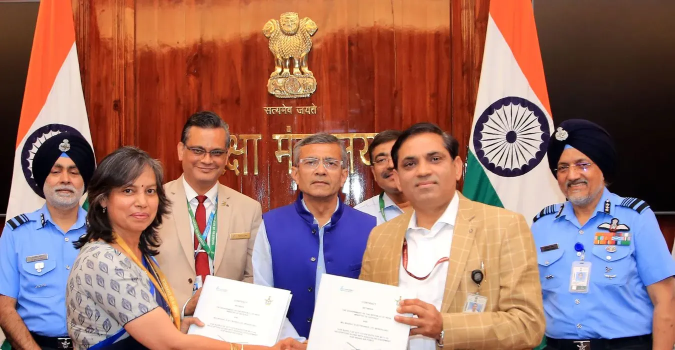 MoD signed a contract with BEL for Electronic Warfare Suites 